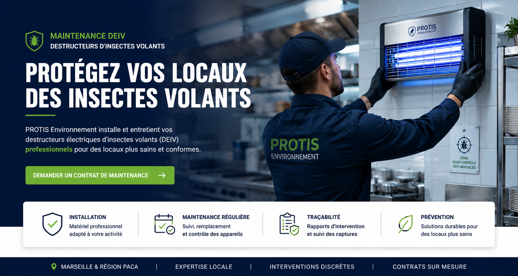 maintenance DEIV protéger vos locaux des insectes volants